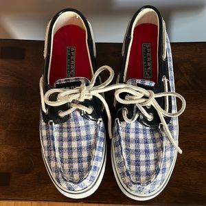Women’s Sperry Top-Sider Shoes (Blue Gingham)